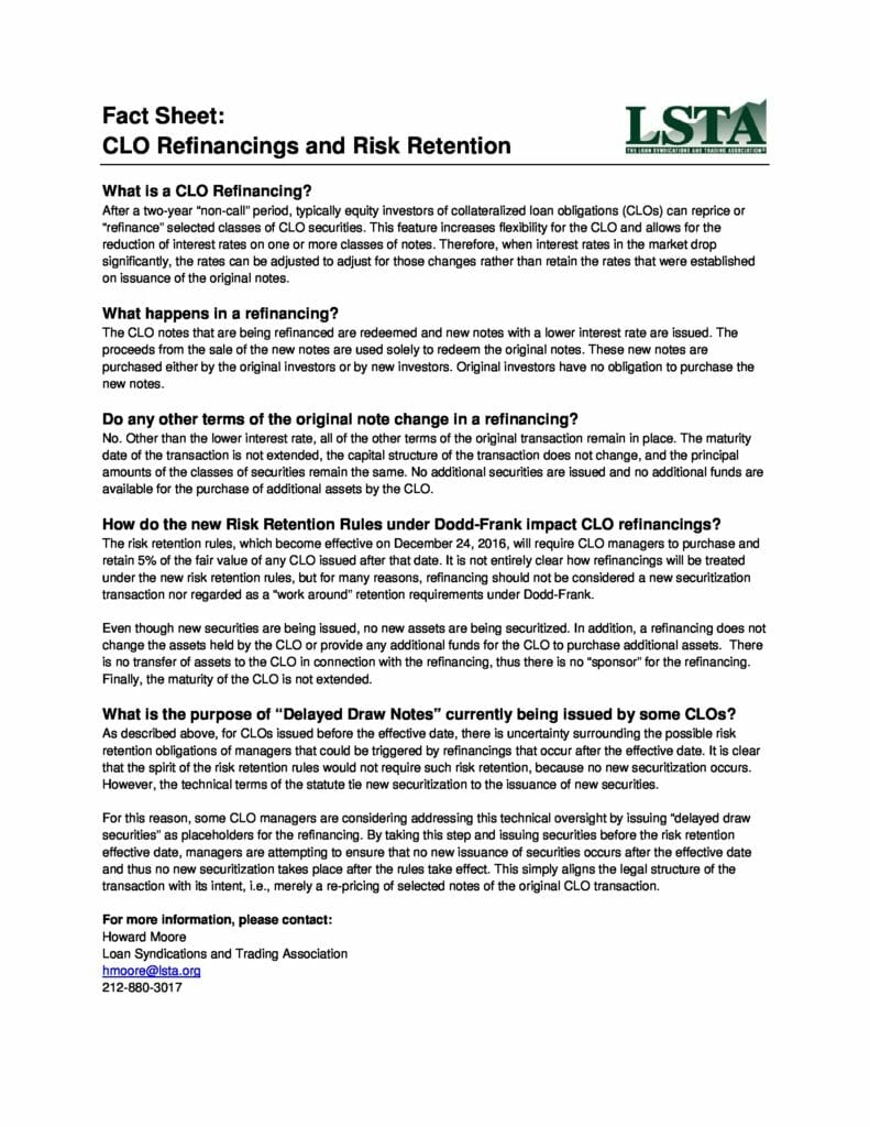 fact-sheet-clo-refinancings-and-risk-retention-preview