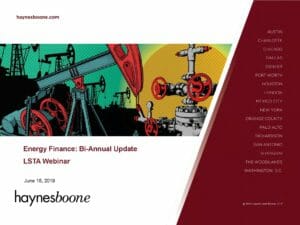 Energy Finance_Bi-Annual Update (June 18, 2019)