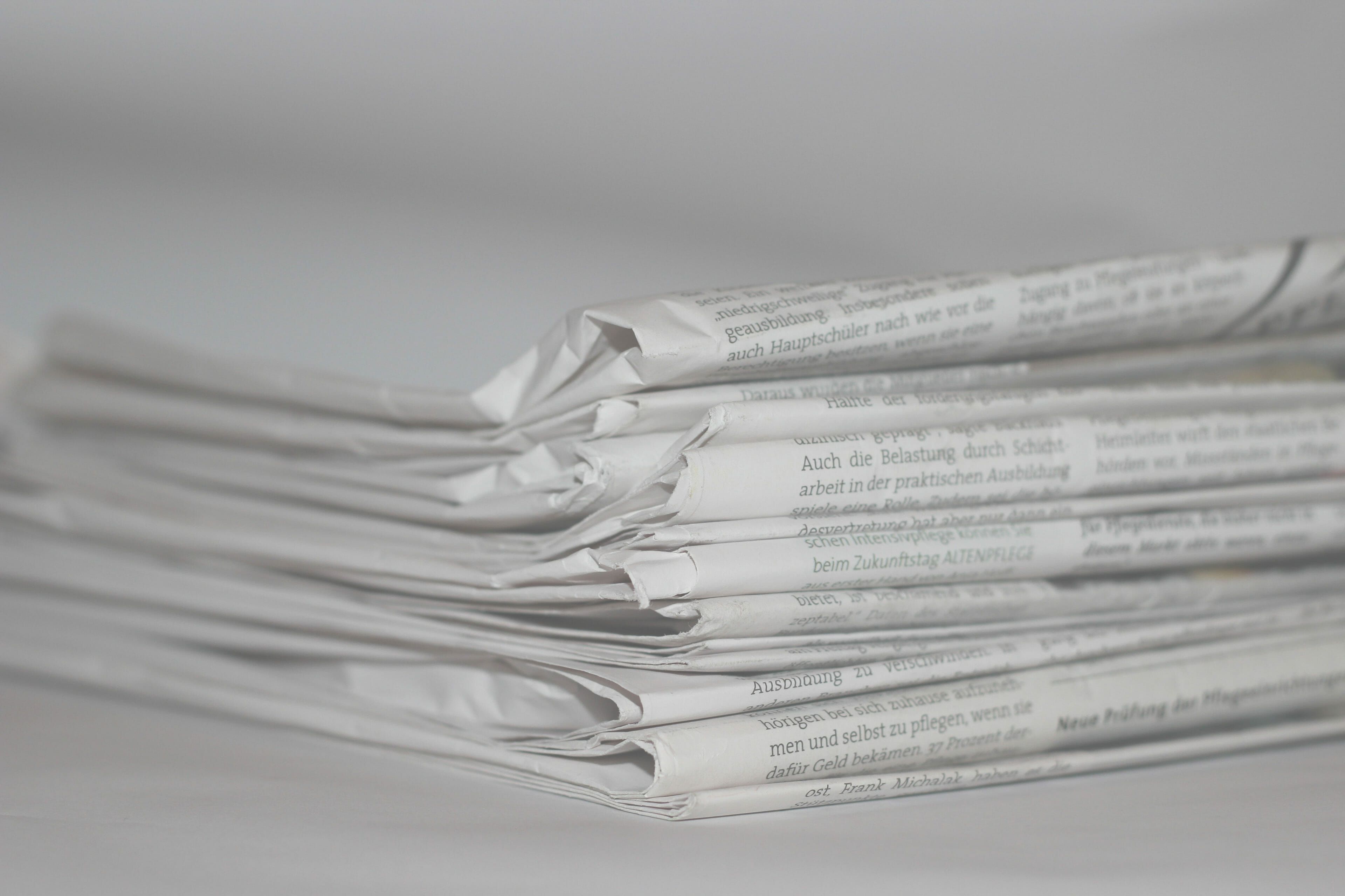 Stack of Newspapers