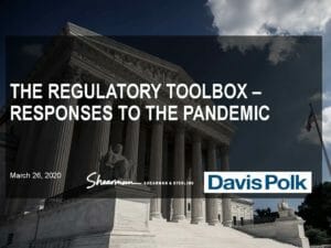 Pages from The Regulatory Toolbox – Responses to the Pandemic (March 26, 2020)