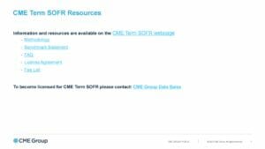 CME Term SOFR - Resources_