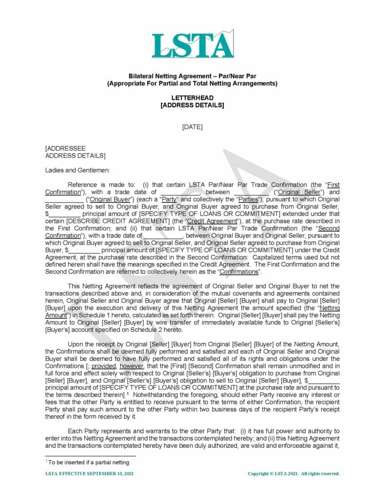 Pages from Bilateral Netting Agreement (Par) (Sept 13 2021)