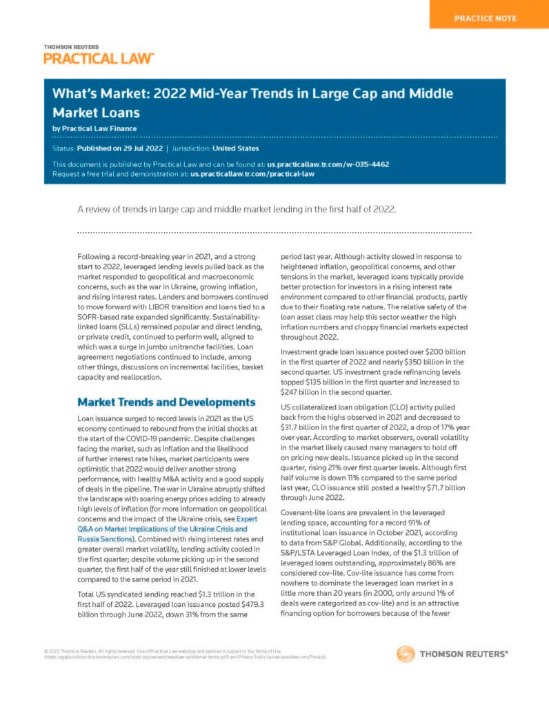 Pages from Whats Market 2022 Mid-Year Trends in Large Cap and Middle Market Loans (w-035-4462) (003)