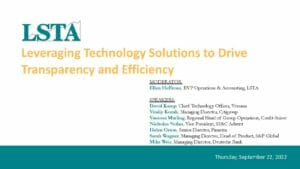 Leveraging Technology Solutions to Drive Transparency and Efficiency_092222