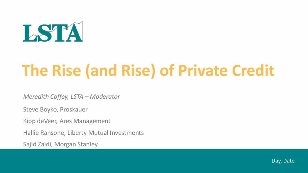 The Rise and Rise of Private Credit_092222