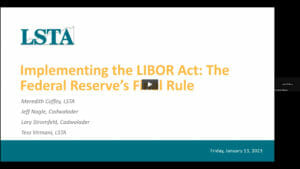 Implementing the LIBOR Act: The Federal Reserve’s Final Rule Podcast