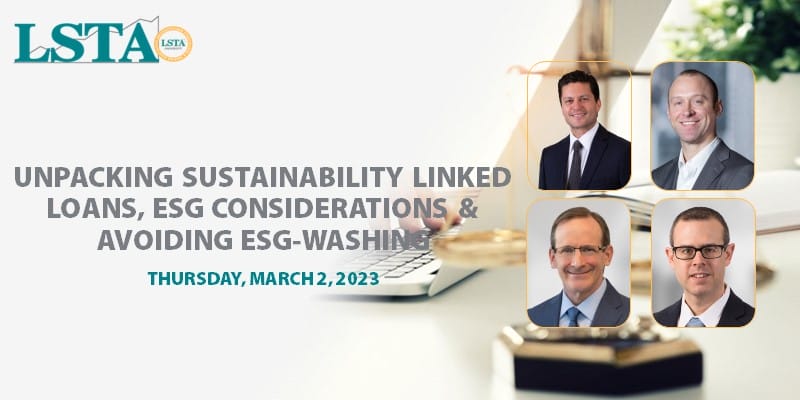 Unpacking Sustainability Linked Loans (March 2 2023)