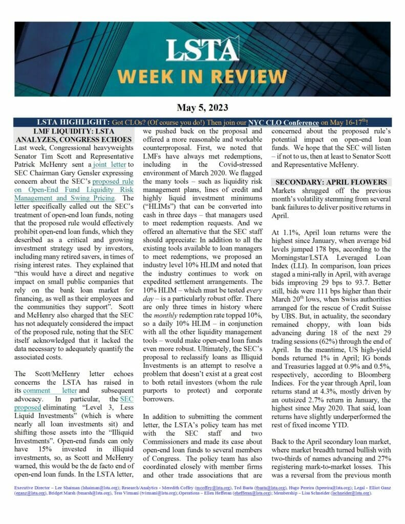 Week In Review 05 05 23