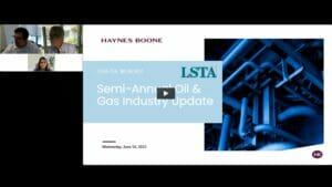 Semi-Annual Oil & Gas Industry Update Replay