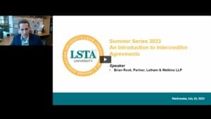 An Introduction to Intercreditor Agreements July 19, 2023 Replay (2023 Summer Series)
