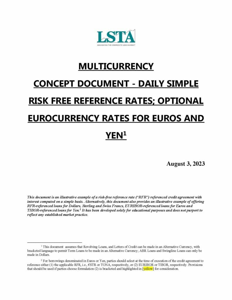 Daily-Simple-Risk-Free-Reference-Rate-Multicurrency-Concept-Document (Aug 3 2023)