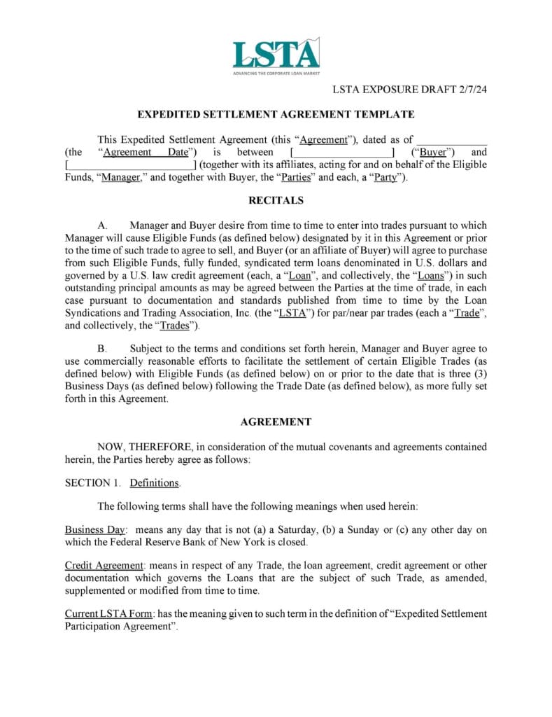 Pages from Exposure Draft_LSTA Expedited Settlement Agreement_February 7 2024.pdf